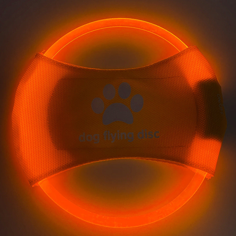 LED Dog disc toy