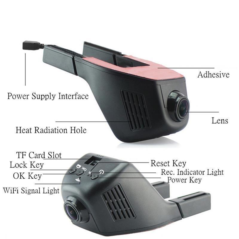 HD 1080P Dash Cam Night Vision