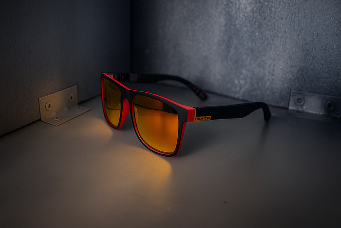 Red Polarized Sun Glass
