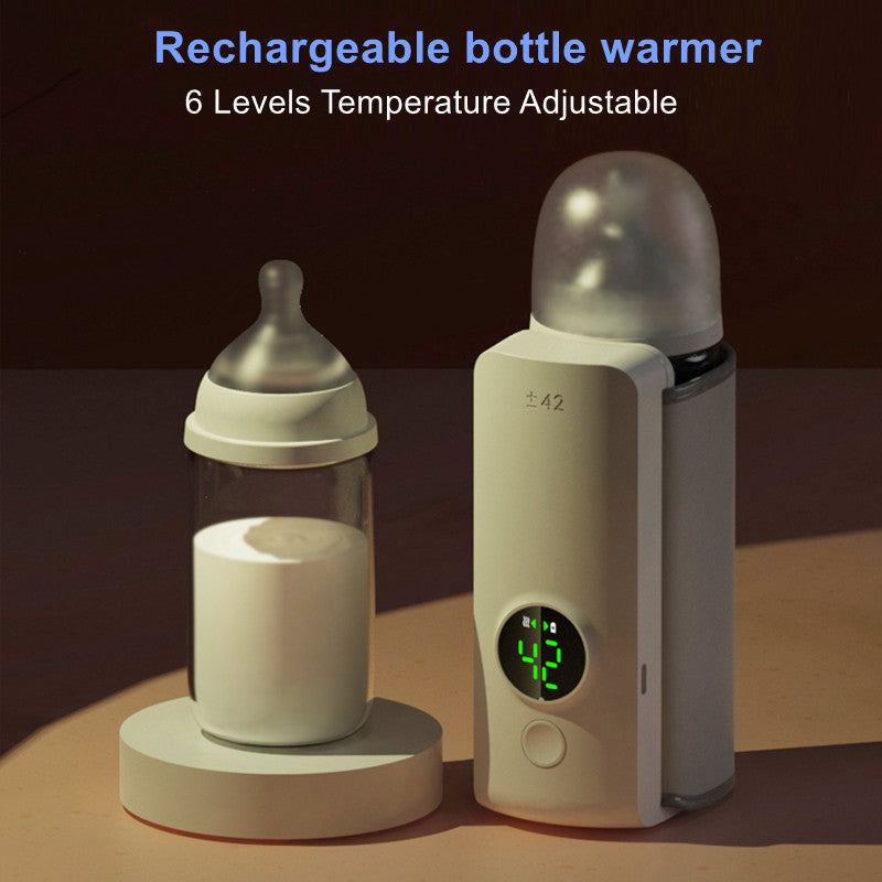 Portable baby bottle warmer