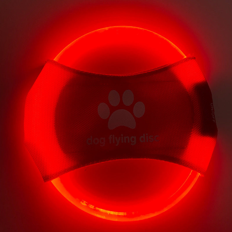 LED Dog disc toy